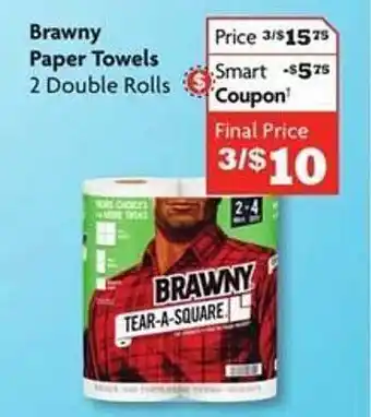Family Dollar Branwyy papel towels offer