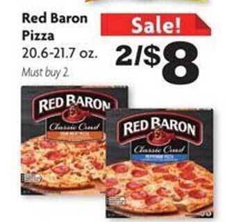 Family Dollar Red baron pizza offer