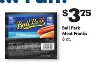 Family Dollar Ball park meat franks offer