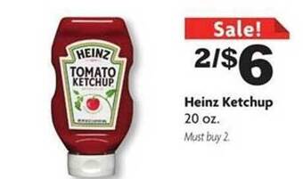 Family Dollar Heinz ketchup offer
