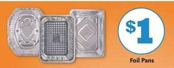 Family Dollar Foil pans offer