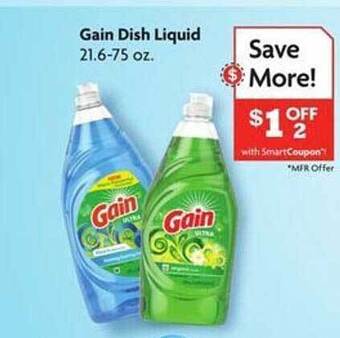 Family Dollar Gain dish liquid offer