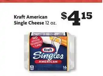 Family Dollar Kraft american single cheese offer