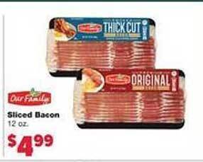 Family Fare Sliced bacon offer