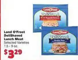 Family Fare Land o'frost delishaved lunch meat offer