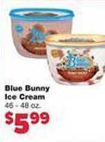 Family Fare Blue bunny ice cream offer