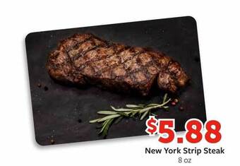 Fareway New york strip steak offer
