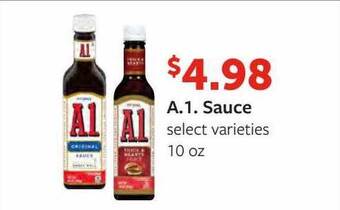 Fareway A. 1. sauce offer