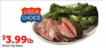 Fareway Sirloin tip roast offer