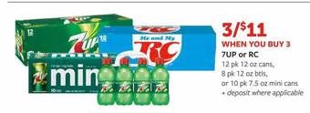 Fareway 7up or rc offer