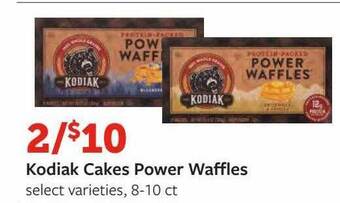 Fareway Kodiak cakes power waffles offer