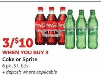 Fareway Coke or sprite offer