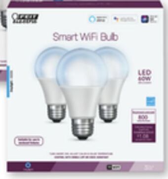 Ace Hardware Feit electric® 3-pk. smart wi-fi led bulb offer