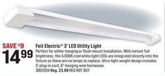 Ace Hardware Feit electric® 3' led utility light offer