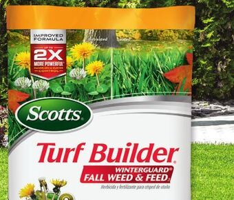 Ace Hardware Scotts® 5m turf builder® winterguard® fall weed & feed offer