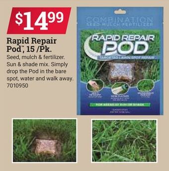 Ace Hardware Rapid repair pod™, 15/pk. offer