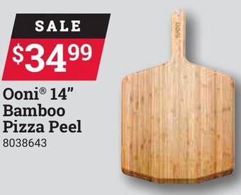 Ace Hardware Ooni® 14" bamboo pizza peel offer