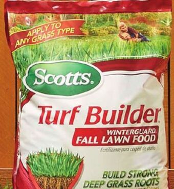 Ace Hardware Scotts® turf builder® winterguard® fall lawn food offer