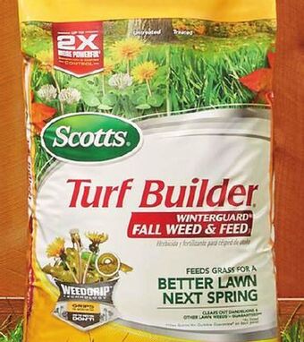 Ace Hardware Scotts® turf builder® winterguard® fall weed & feed 3 offer