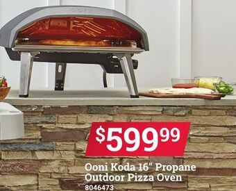 Ace Hardware Ooni koda 16" propane outdoor pizza oven offer