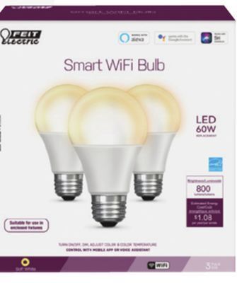 Ace Hardware Feit electric smart wifi led bulb 3/pk. offer