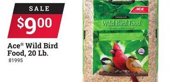 Ace Hardware Ace® wild bird food, 20 lb. offer
