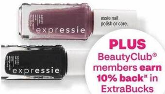 CVS Essie nail polish or care offer