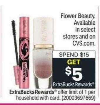 CVS Flower beauty offer