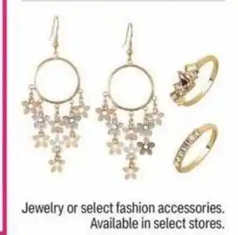 CVS Jewelry or select fashion accessories offer