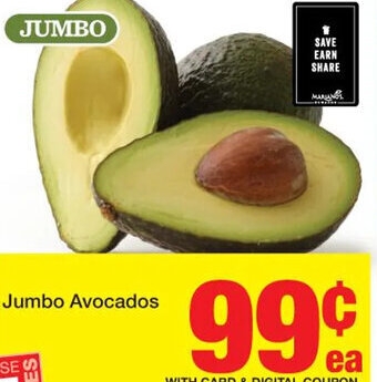 Mariano's Jumbo Avocados offer