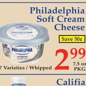Market Basket Philadelphia cream cheese offer