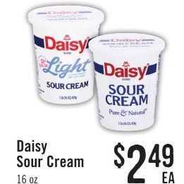 Haggen Food Daisy sour cream offer