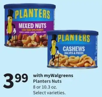 Walgreens Planter's Nuts offer