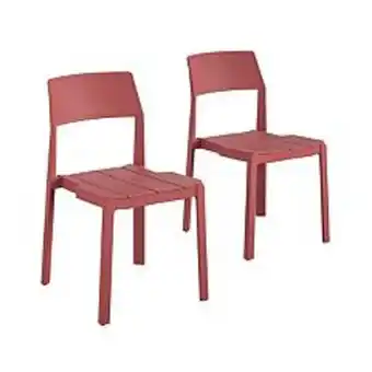 Kohl's Novogratz poolside collection chandler indoor / outdoor stacking dining chair 2-piece set offer