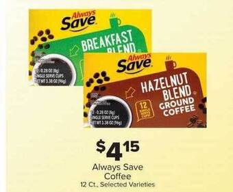 IGA Always save coffee offer