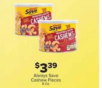 IGA Always save cashew pieces offer