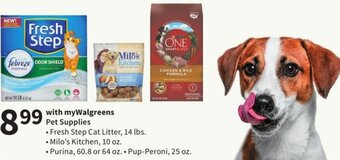Walgreens Pet Supplies offer