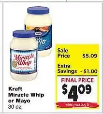 Kraft miracle whip or mayo