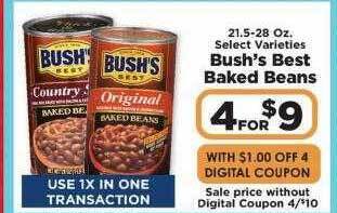 IGA Bush's best baked beans offer