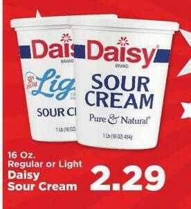 IGA Daisy sour cream offer