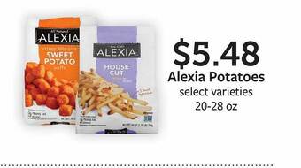 Fareway Alexia potatoes offer