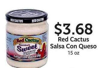 Fareway Red cactus salsa con queso offer