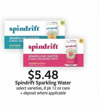 Fareway Spindrift sparkling water offer