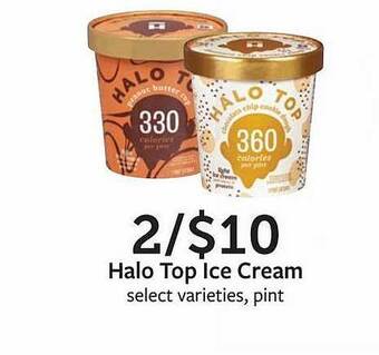Fareway Halo top ice cream offer