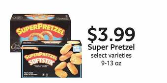 Fareway Super pretzel offer