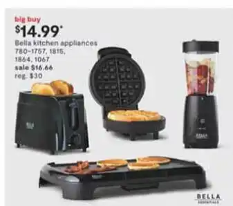 JC Penney Bella kitchen appliances offer