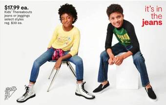JC Penney Kids thereabouts jeans or jeggings offer