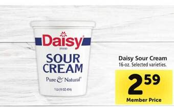 Safeway Daisy sour cream offer