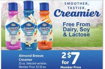 Safeway Almond breeze creamer offer