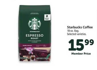 Safeway Starbucks coffee offer
